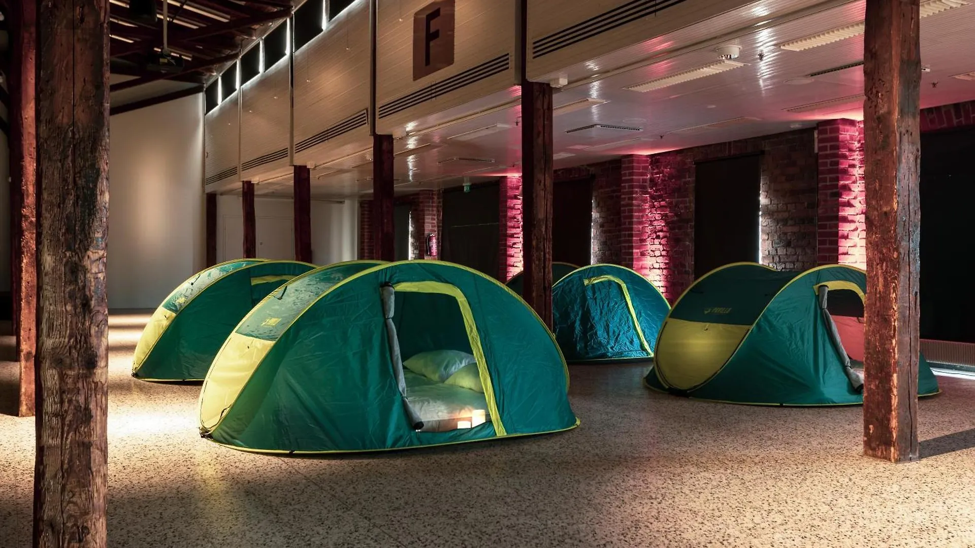 Indoor Camping Helsinki Hotel